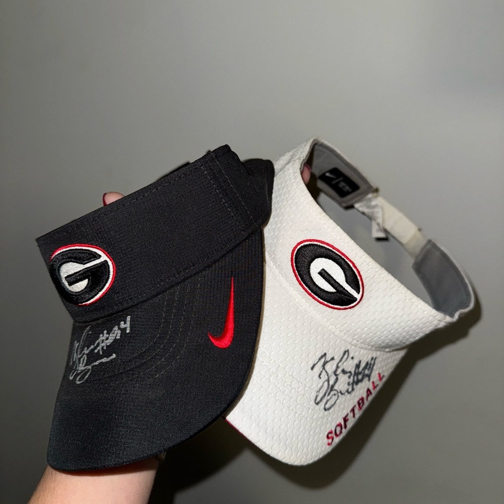 Nike Georgia Bulldogs Visors - Black and White (BOTH)